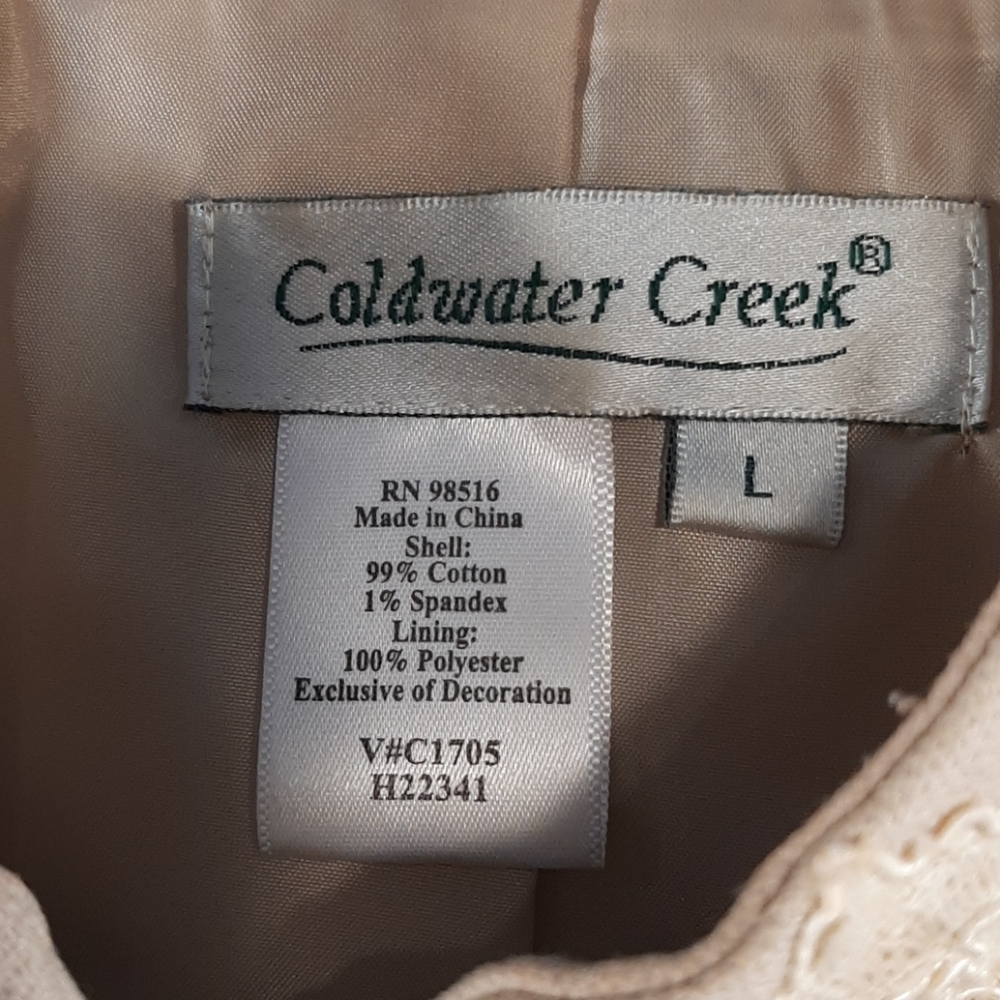COLDWATER CREEK  JACKET - Picture 4 of 7